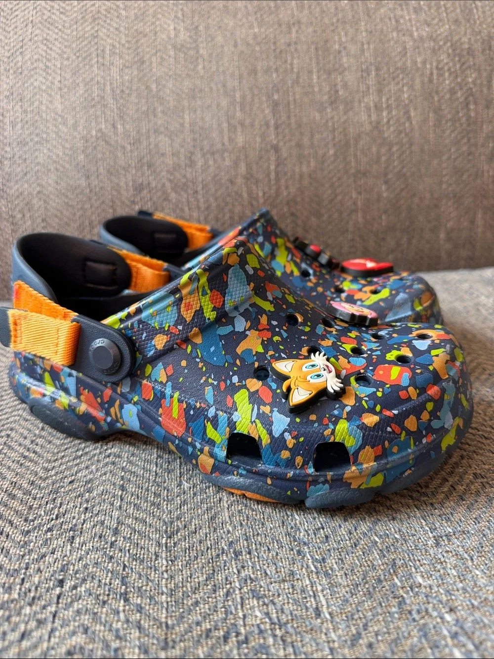 Crocs All Terrain Terrazzo Classic Children Shoes Size: J2 ( Little Boy 2)